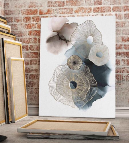 second image preview of Bild “Golden Molecules”