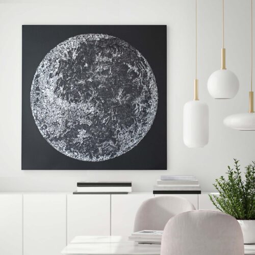 second image preview of Bild “Silver moon”