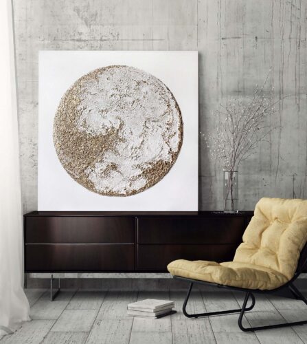 second image preview of Bild “White Moon”