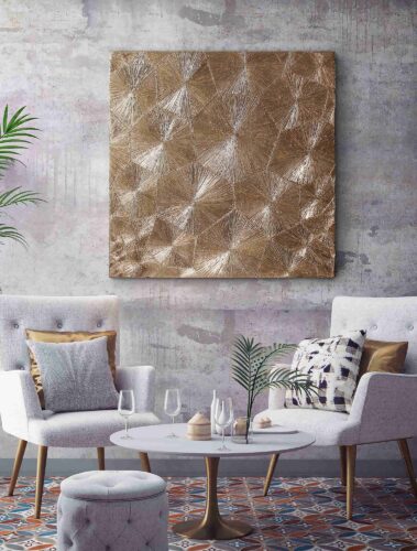 second image preview of Bild “Golden honeycombs 2”