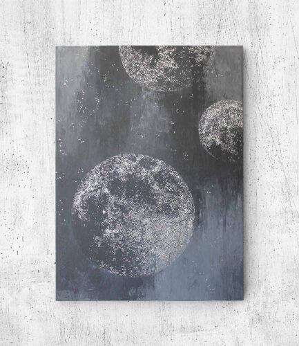 image preview of Bild “Silver planets”